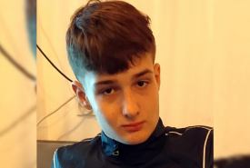 zaginiony to:  Kacper Ziegler, lat 16.