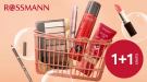 Makijażowe 1+1 gratis w Rossmannie