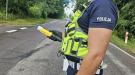 policjanci z suwalskiej drogówki badali trzeźwość kierowców
