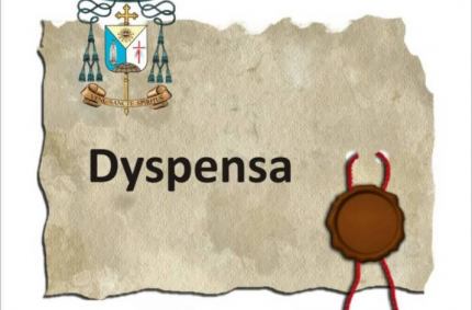 Biskup Diecezji Ełckiej Jerzy Mazur udzielił dyspensy