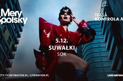 Mery Spolsky wraca do gitar - koncert "Kontrola M" w Suwałkach