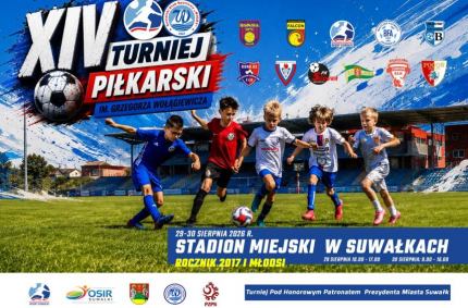 Suwałki staną się areną piłkarskich zmagań najmłodszych zawodników