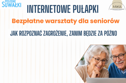 Seniorze, nie daj się oszukać! Bezpłatne warsztaty z bezpieczeństwa w sieci