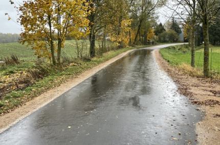  prace remontowe na odcinkach dróg powiatowych