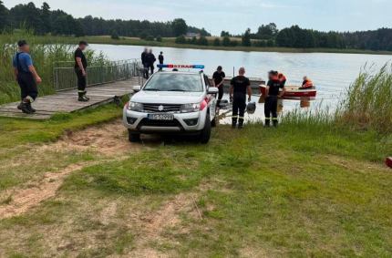 Interwencja po zgłoszeniu dotyczącym podejrzenia utonięcia