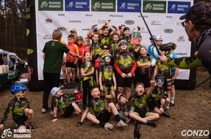 reprezentacja Klubu Rowerowego MTB Suwałk w Białymstoku