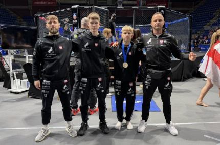 Dawid Bałtrukanis z Centrum Sportów Walki Berserker's Team Suwałki