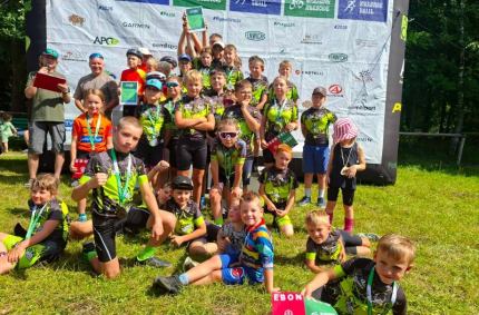zawodnicy klubu Rowerowego MTB Suwałki wywalczyli łącznie 29 medali