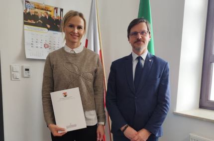 spotkanie z medalistką Mistrzostw Europy w pływaniu lodowym