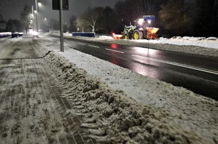 Temat zimowego odśnieżania dróg i chodników w Suwałkach
