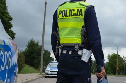 Policjanci z suwalskiej drogówki zatrzymali prawo jazdy kolejnemu kierowcy