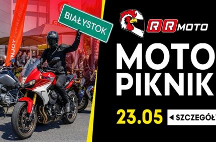 Motopiknik RRmoto już w sobotę 23 maja w Białymstoku – Największy sklep motocyklowy na Podlasiu zaprasza!