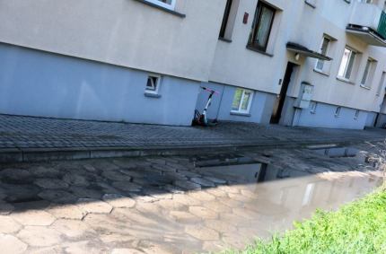 Mieszkańcy Sejn od lat zmagają się z brakiem skutecznego odwodnienia
