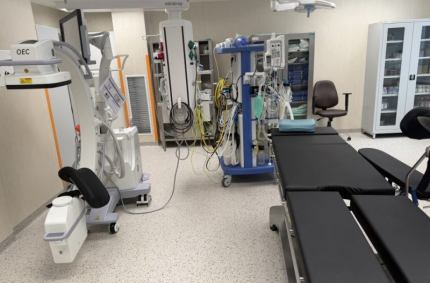 dwie sale spełniające parametry sal operacyjnych