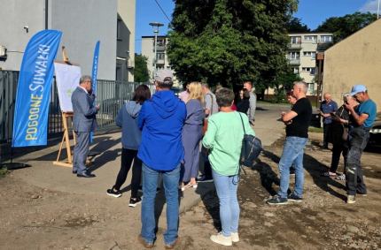spotkanie konsultacyjne prezydenta Suwałk z mieszkańcami