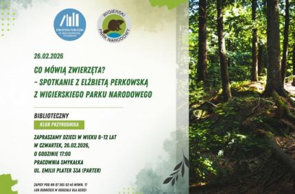 Biblioteka i WPN zachęcają do dołączenia do Bibliotecznego Klubu Przyrodnika