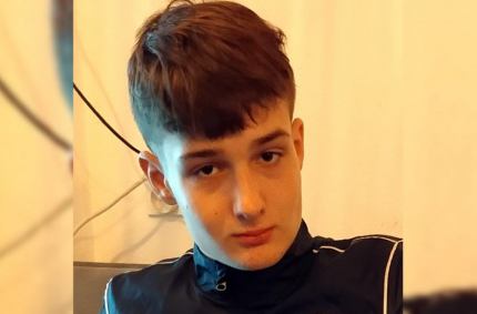 zaginiony to:  Kacper Ziegler, lat 16.